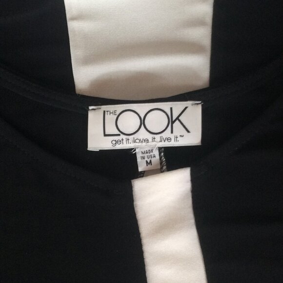 “The Look” Black Jersey Dress - Picture 3 of 3